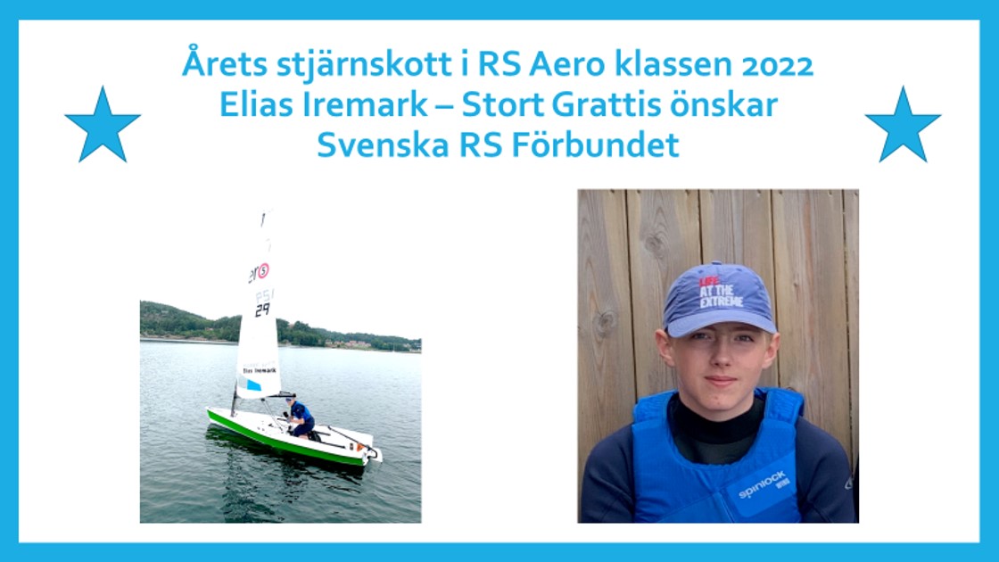 image: Årets Stjärnskott i RS Aero Klassen 2022
