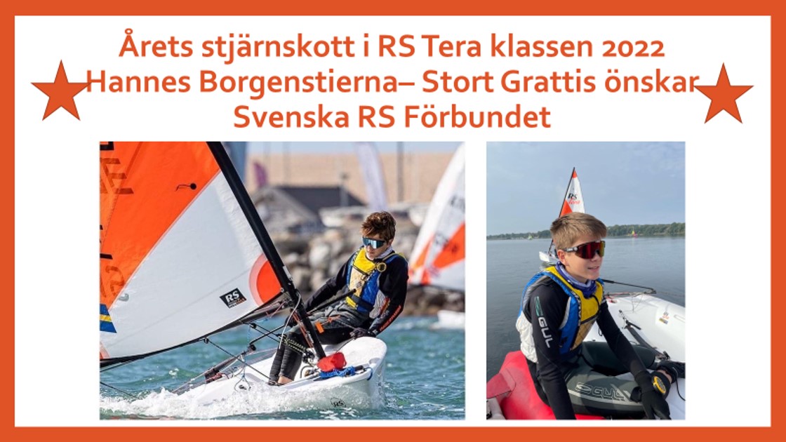 image: Årets Stjärnskott i RS Tera Klassen 2022